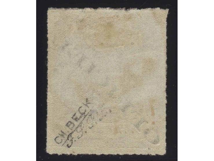 1875, Type I: 12 1/2 C. rosa, ungebraucht mit Teilen des Originalgummis, Pracht, sign. F.S.P.L. sowie private Signatur (Mi. f