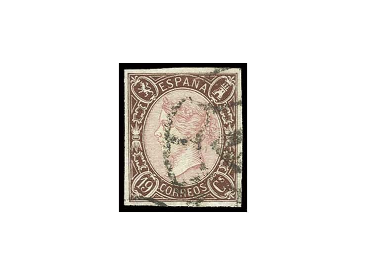 19 Cs. braun/rosa, allseits breitrandig und farbfrisch, Kabinett, sign. Bühler mit Fotoattest (Mi. 800,-) (ex Sammlung Gubito