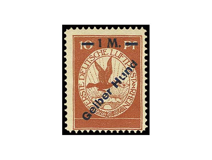 1 M., ungebraucht, Kabinett, Fotokurzbefund C. Brettl BPP (Mi. 600,-)