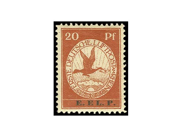 20 Pfg., postfrisch, Kabinett (Mi. 450,-)