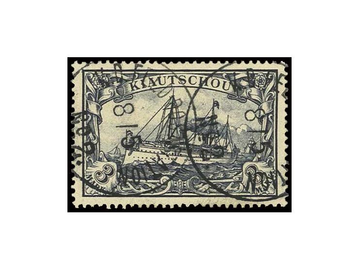 3 M. mit Stempel "K.D. FELD-POSTSTATION No.2 8/5", Kabinett, Fotoattest Steuer BPP (Mi. 3.800,-)