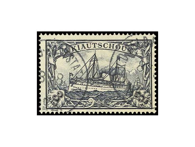 3 M. sauber gestempelt "K.D. FELDPOSTSTATION No. 2 8/8", Kabinett, Fotoattest Jäschke-L. BPP (ex Sammlung Gubito) (Mi. 3.800,