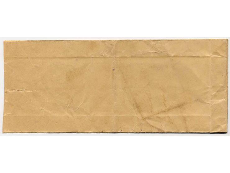 20 Pa. rötlichkarmin mit Stempel "BEIRUT 16.6.06" auf Vordruckversandtasche "Muster ohne Wert" (rechts geöffnet) nach Leipzig