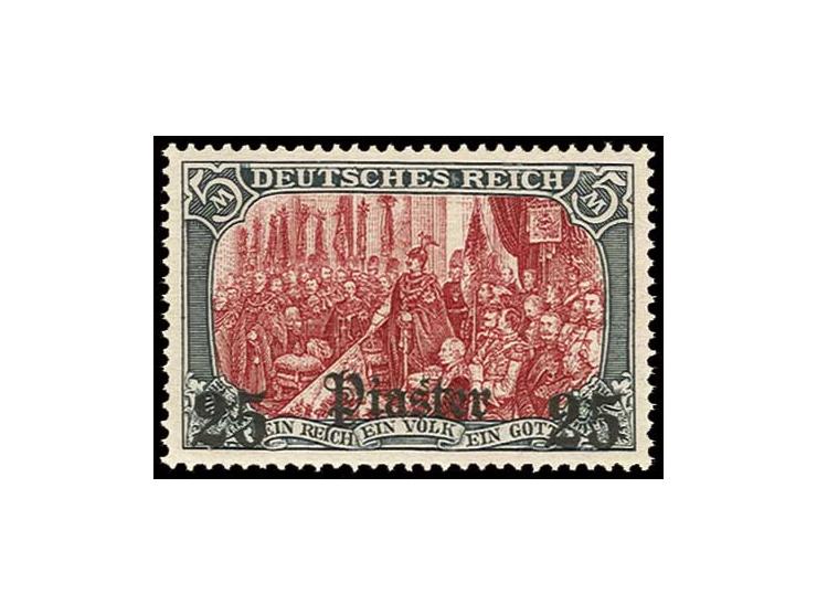 25 Pia. auf 5 M., postfrisch, Kabinett (Mi. 650,-)