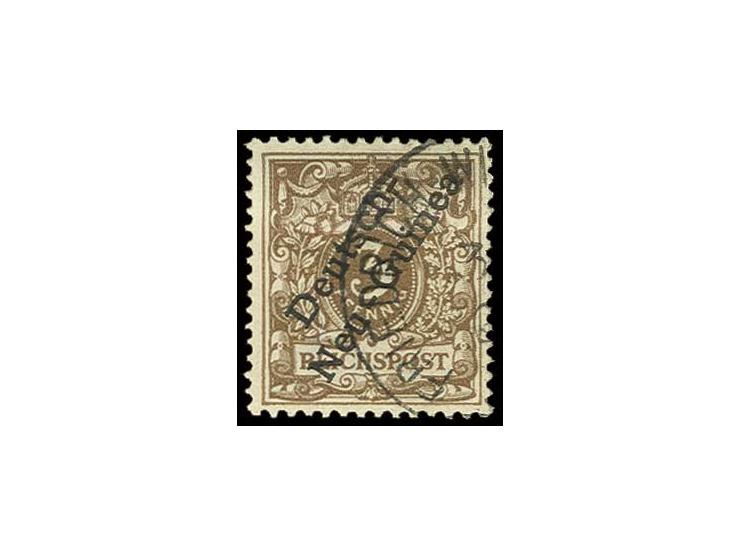 1897, 3 Pfg. lebhaftorangebraun, gestempelt, Pracht, Fotobefund Jäschke-L. BPP