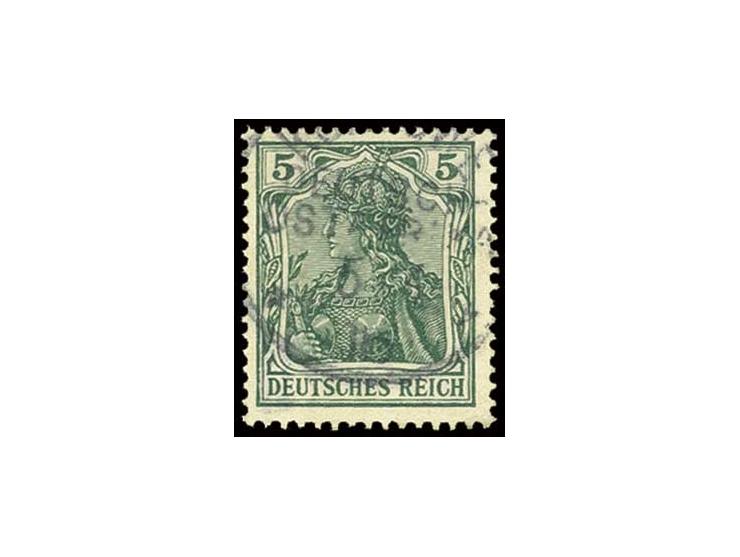 5 Pfg., sauber gestempelt, "K(OROGWE) 5 1 16", Kabinett, sign. Hoffmann-Giesecke (ex Sammlung Gubito) (Mi. 400,-)