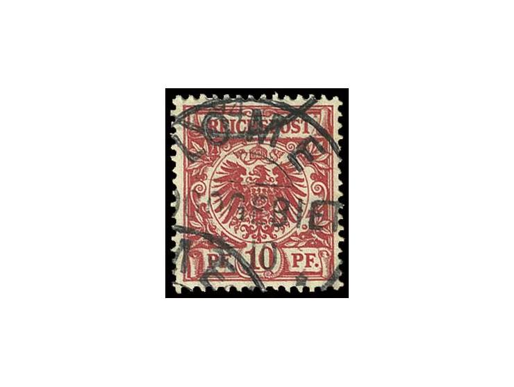 10 Pfg. bräunlichrot, sauber gestempelt "LOME", Kabinett, Fotoattest Steuer BPP