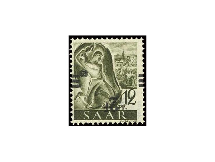2 Fr. mit kopfstehendem Aufdruck, postfrisch, u.a. doppelt sign. C. Ney BPP (Mi. 650,-)