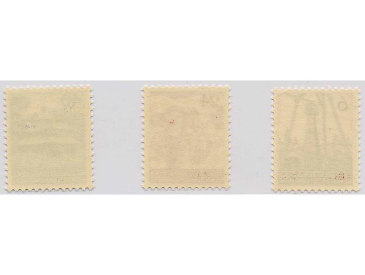 1944, Unverausgabte 6-40 Gr. kpl., postfrisch, Luxus (Mi. 1500,-)