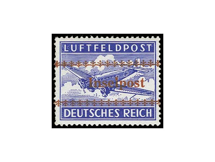 1944, Insel Kreta gezähnt, postfrisch mit ganz schwachen Fingerspuren, Fotobefund Petry BPP (Mi. 400,-)