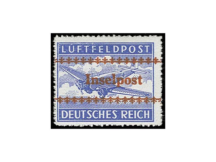 Kreta durchstochen, postfrisch in für diese Ausgabe sehr guter Erhaltung, eine seltene Marke, sign. Dr. Dub und Fotoattest Pe