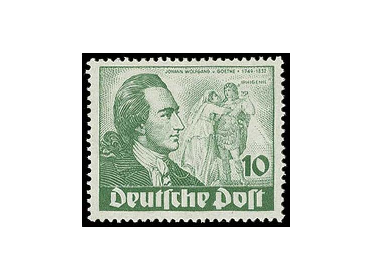 Goethe 10-30 Pfg. kpl., postfrisch (Mi. 380,-)