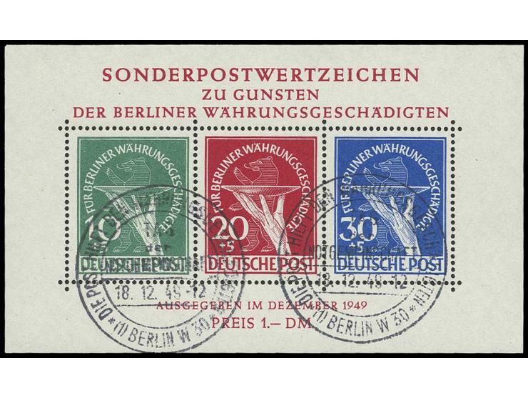 dito, mit Sonderstempel vom 18.12., sign. Schlegel BPP mit Fotoattest H.-D. Schlegel BPP (Mi. 2.800,-)