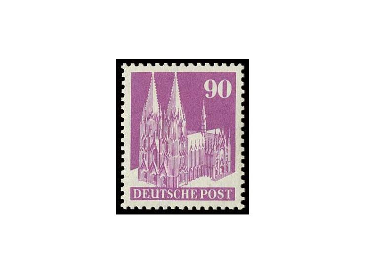 eng gezähnt: 2 Pfg.-1 M. kpl., postfrisch (Mi. 700,-)