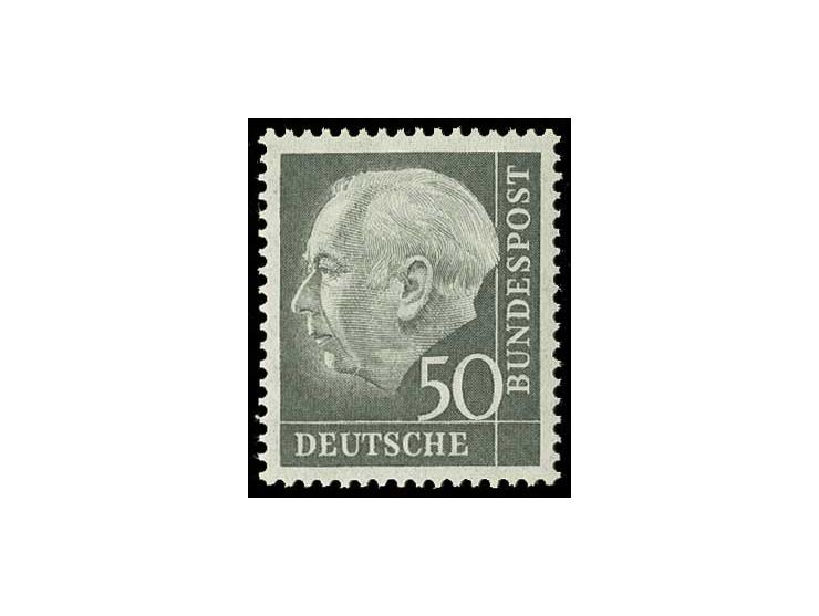 50 und 60 Pfg., postfrisch (Mi. 310,-)