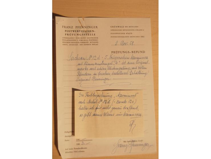 Baden bis Württemberg, umfangreiche, meist gestempelte Sammlung mit vielen besseren Werten, schönen Briefstücken und auch ein