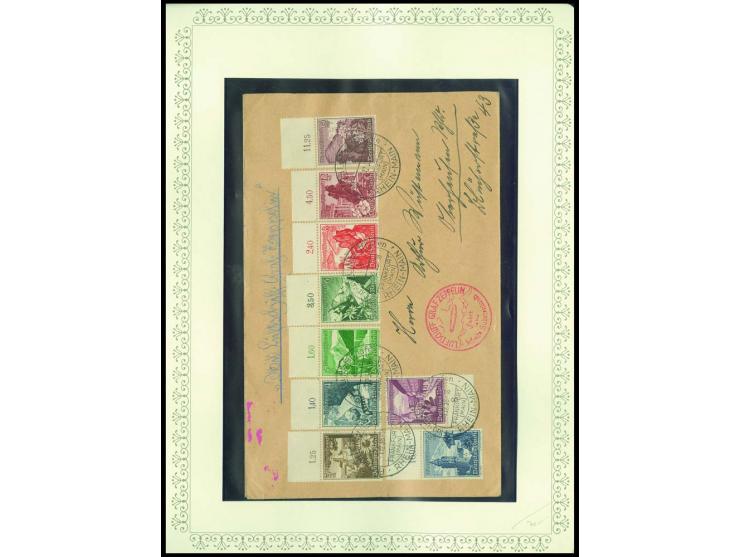1923/45, sehr umfangreiche und bis auf Block 2 weit überkomplette ungebrauchte/postfrische und gestempelte Sammlung mit einer