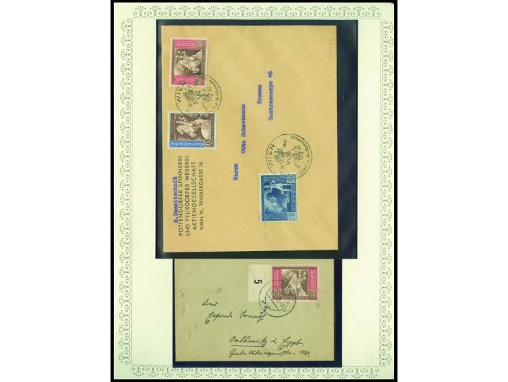 1923/45, sehr umfangreiche und bis auf Block 2 weit überkomplette ungebrauchte/postfrische und gestempelte Sammlung mit einer