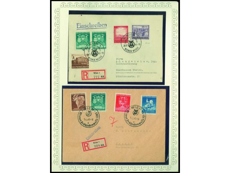 1923/45, sehr umfangreiche und bis auf Block 2 weit überkomplette ungebrauchte/postfrische und gestempelte Sammlung mit einer
