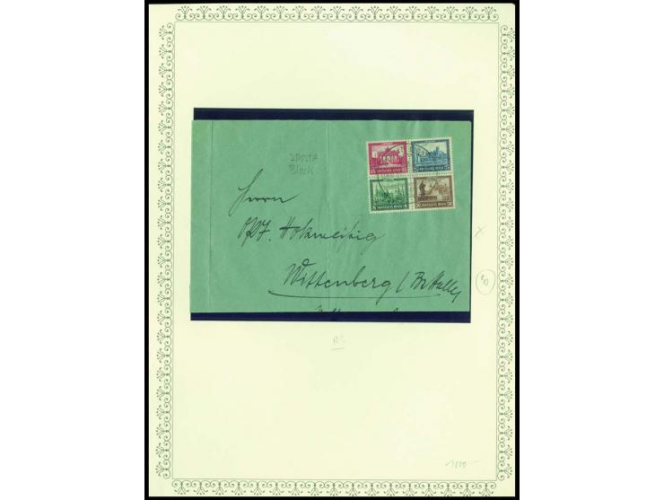 1923/45, sehr umfangreiche und bis auf Block 2 weit überkomplette ungebrauchte/postfrische und gestempelte Sammlung mit einer