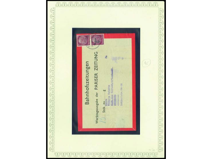 1923/45, sehr umfangreiche und bis auf Block 2 weit überkomplette ungebrauchte/postfrische und gestempelte Sammlung mit einer