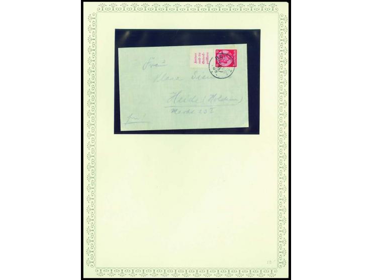 1923/45, sehr umfangreiche und bis auf Block 2 weit überkomplette ungebrauchte/postfrische und gestempelte Sammlung mit einer