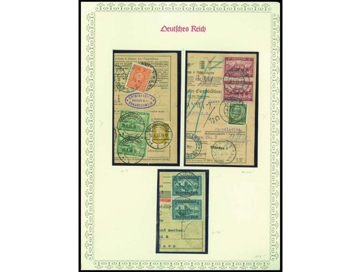 1923/45, sehr umfangreiche und bis auf Block 2 weit überkomplette ungebrauchte/postfrische und gestempelte Sammlung mit einer