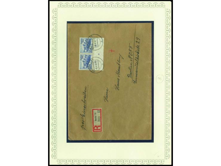 1923/45, sehr umfangreiche und bis auf Block 2 weit überkomplette ungebrauchte/postfrische und gestempelte Sammlung mit einer