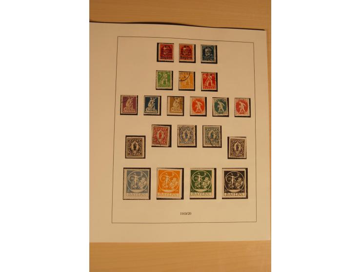 1849/1920, ungebrauchte und gestempelte Sammlung mit Mi.-Nr. 1 (3, davon einmal auf Streifband), unterschiedliche Erhaltung