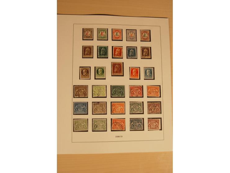 1849/1920, ungebrauchte und gestempelte Sammlung mit Mi.-Nr. 1 (3, davon einmal auf Streifband), unterschiedliche Erhaltung