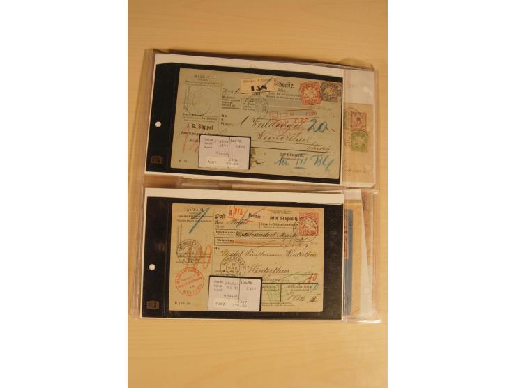 1849/1919, umfangreicher Sammlungsposten mit vielen gestempelten Einheiten bis 18 Kr., Farben, besseren Ausgaben, oft klare E