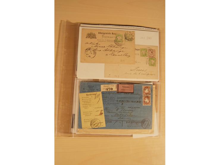 1849/1919, umfangreicher Sammlungsposten mit vielen gestempelten Einheiten bis 18 Kr., Farben, besseren Ausgaben, oft klare E