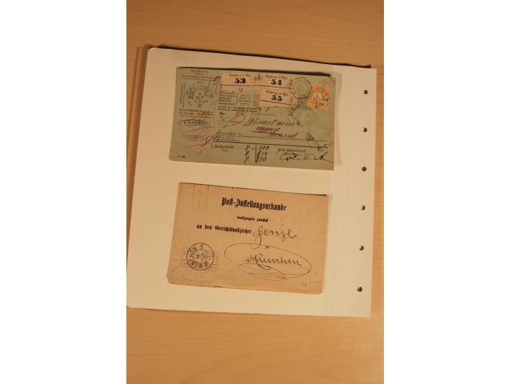 1849/1919, umfangreicher Sammlungsposten mit vielen gestempelten Einheiten bis 18 Kr., Farben, besseren Ausgaben, oft klare E