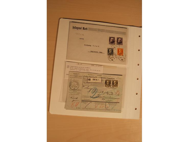 1849/1919, umfangreicher Sammlungsposten mit vielen gestempelten Einheiten bis 18 Kr., Farben, besseren Ausgaben, oft klare E