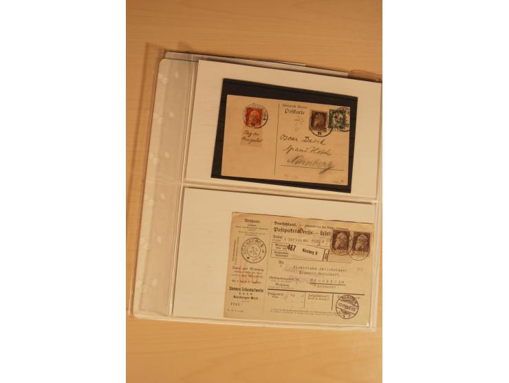 1849/1919, umfangreicher Sammlungsposten mit vielen gestempelten Einheiten bis 18 Kr., Farben, besseren Ausgaben, oft klare E