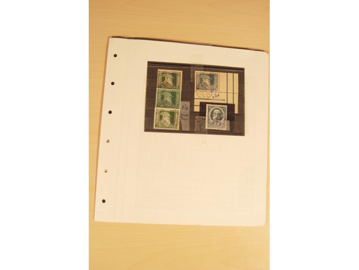 1849/1919, umfangreicher Sammlungsposten mit vielen gestempelten Einheiten bis 18 Kr., Farben, besseren Ausgaben, oft klare E