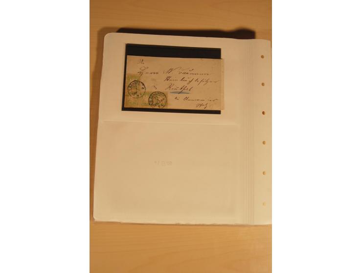 1849/1919, umfangreicher Sammlungsposten mit vielen gestempelten Einheiten bis 18 Kr., Farben, besseren Ausgaben, oft klare E