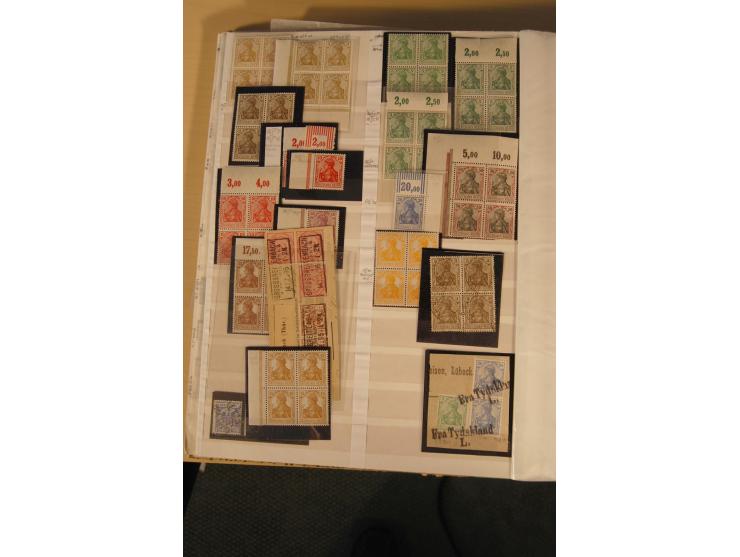 1872/1945, gestempelte, ungebrauchte und postfrische, spezialisierte Sammlung mit einer Vielzahl an guten Werten, Farben und 