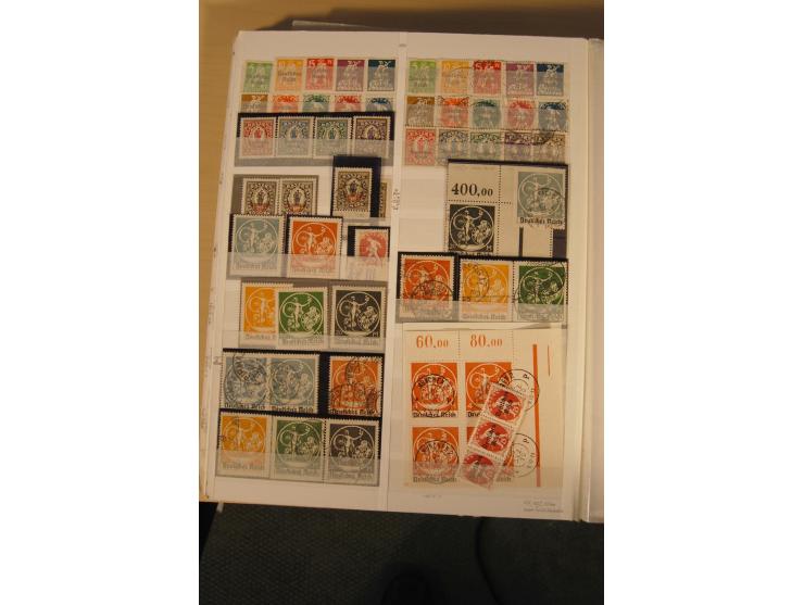 1872/1945, gestempelte, ungebrauchte und postfrische, spezialisierte Sammlung mit einer Vielzahl an guten Werten, Farben und 