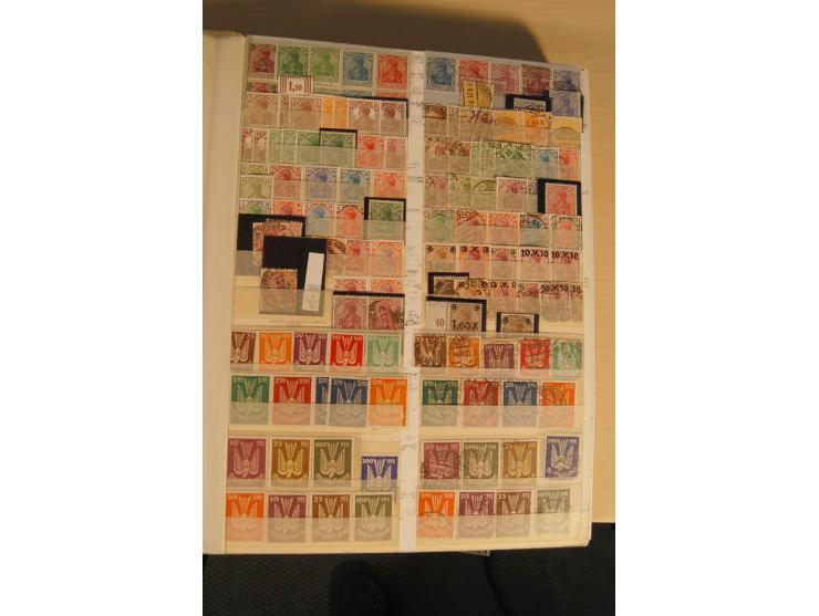 1872/1945, gestempelte, ungebrauchte und postfrische, spezialisierte Sammlung mit einer Vielzahl an guten Werten, Farben und 