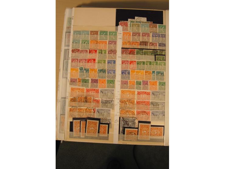 1872/1945, gestempelte, ungebrauchte und postfrische, spezialisierte Sammlung mit einer Vielzahl an guten Werten, Farben und 