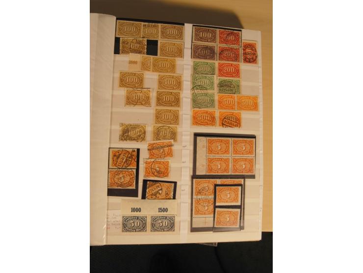1872/1945, gestempelte, ungebrauchte und postfrische, spezialisierte Sammlung mit einer Vielzahl an guten Werten, Farben und 
