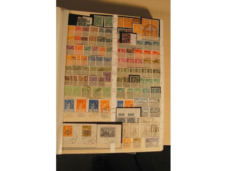 1872/1945, gestempelte, ungebrauchte und postfrische, spezialisierte Sammlung mit einer Vielzahl an guten Werten, Farben und 