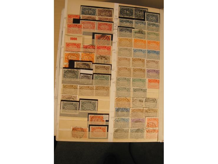 1872/1945, gestempelte, ungebrauchte und postfrische, spezialisierte Sammlung mit einer Vielzahl an guten Werten, Farben und 