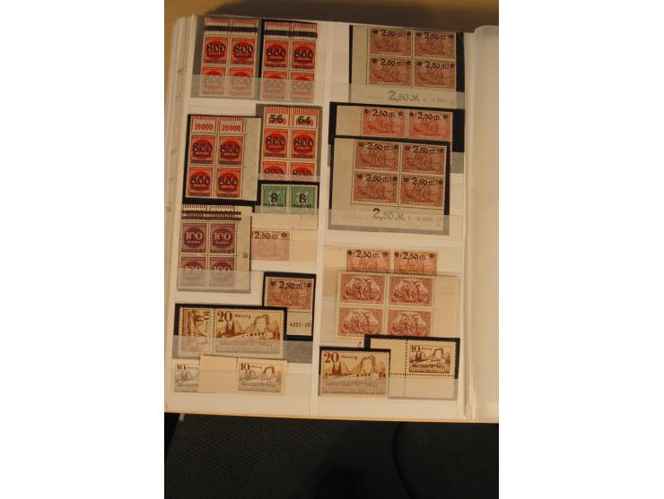 1872/1945, gestempelte, ungebrauchte und postfrische, spezialisierte Sammlung mit einer Vielzahl an guten Werten, Farben und 