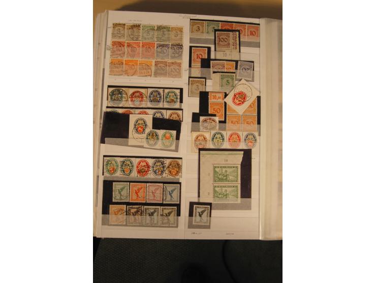 1872/1945, gestempelte, ungebrauchte und postfrische, spezialisierte Sammlung mit einer Vielzahl an guten Werten, Farben und 