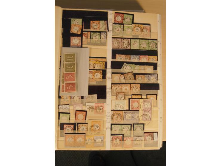 1872/1945, gestempelte, ungebrauchte und postfrische, spezialisierte Sammlung mit einer Vielzahl an guten Werten, Farben und 