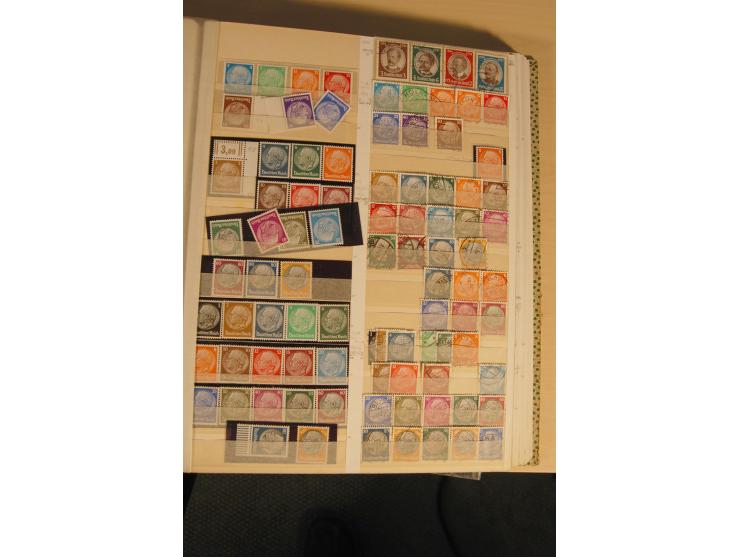 1872/1945, gestempelte, ungebrauchte und postfrische, spezialisierte Sammlung mit einer Vielzahl an guten Werten, Farben und 