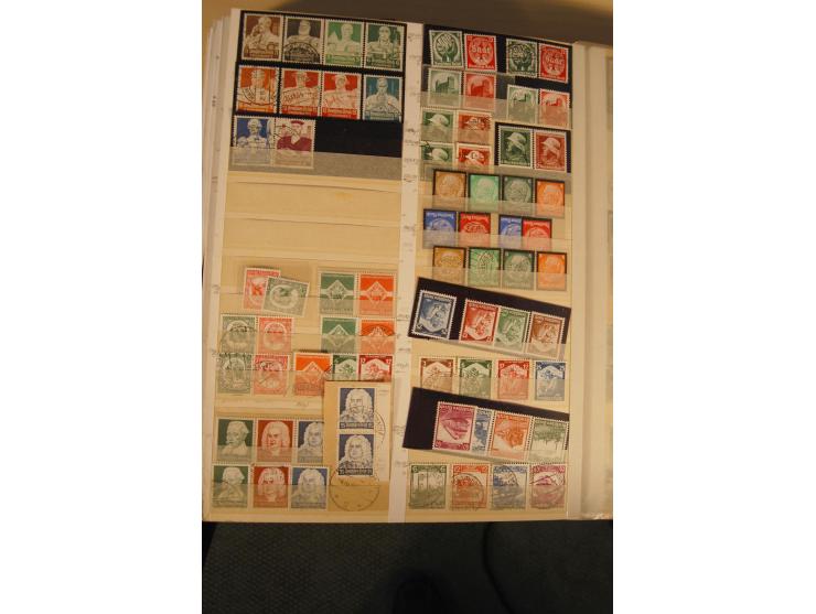1872/1945, gestempelte, ungebrauchte und postfrische, spezialisierte Sammlung mit einer Vielzahl an guten Werten, Farben und 
