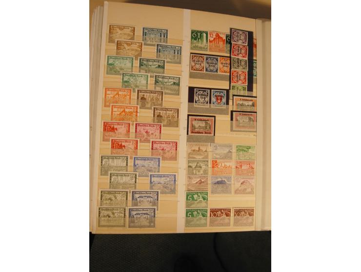 1872/1945, gestempelte, ungebrauchte und postfrische, spezialisierte Sammlung mit einer Vielzahl an guten Werten, Farben und 